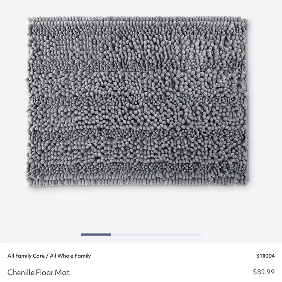 Norwex Chenille Gray Mat - Picture 5 of 7